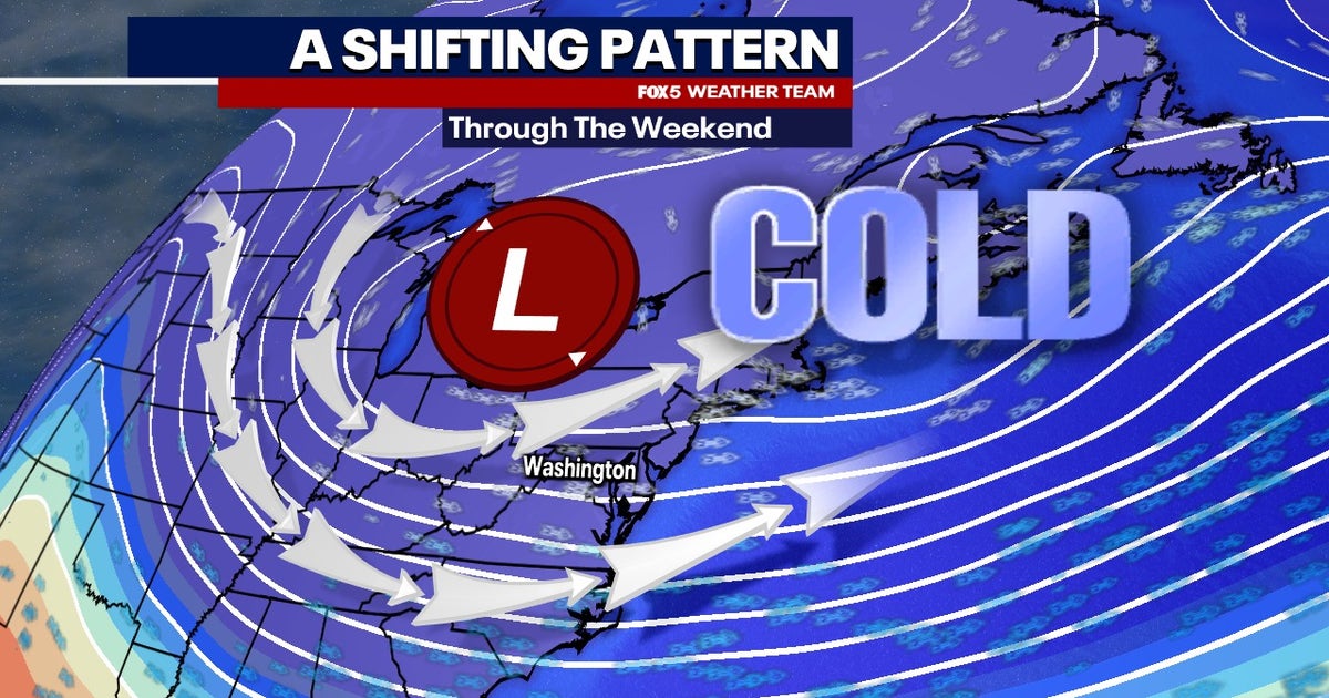 Icy road conditions with wind chills following Friday snowfall in DC ...