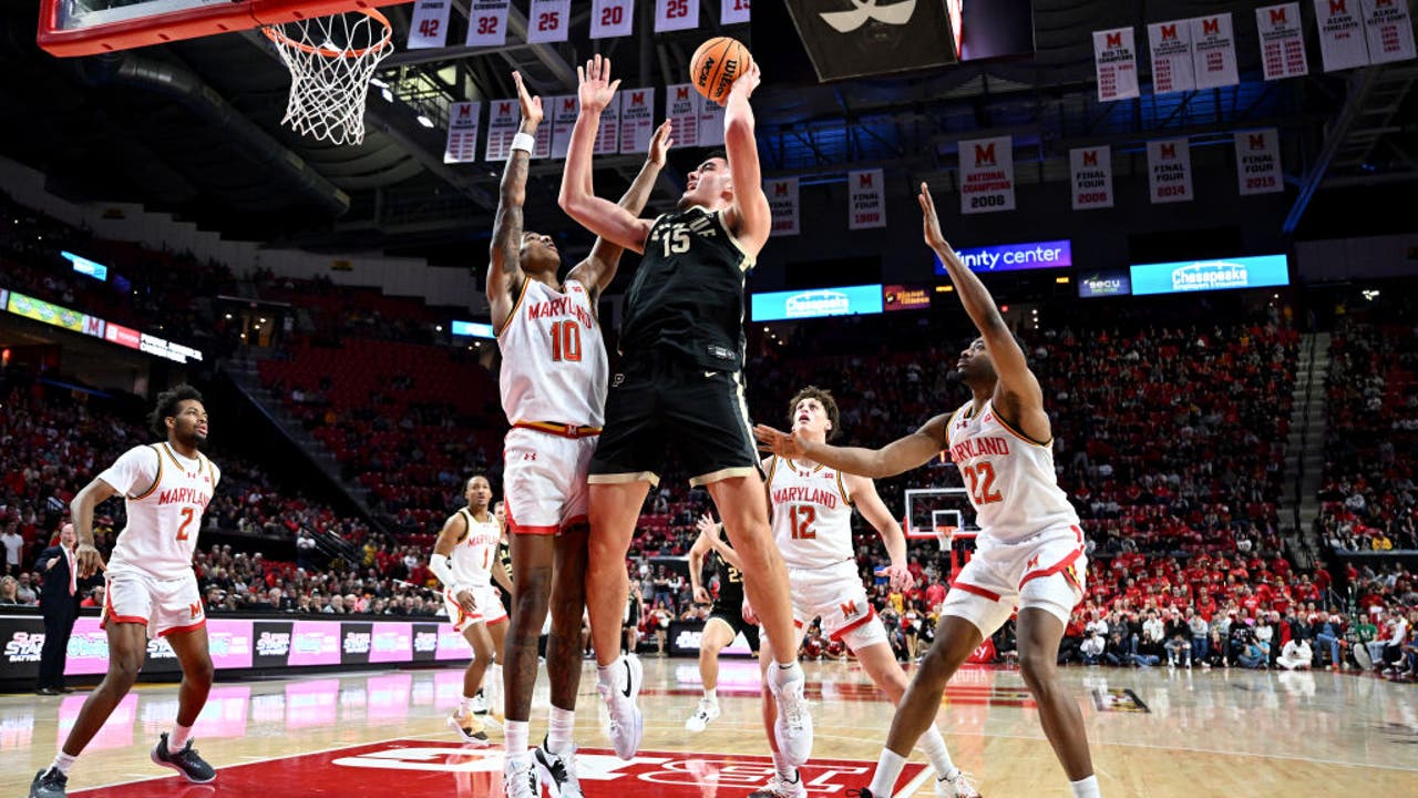 No. 1 Purdue Ends Maryland’s 19-game Home Winning Streak 67-53