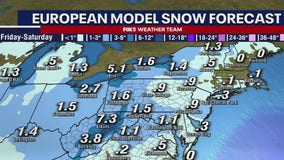 Snow forecast DC, Maryland, Virginia: More snow on the way Friday?