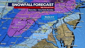 DC snow forecast: Most significant snowfall in 2 years possible Saturday for parts of DC metro area