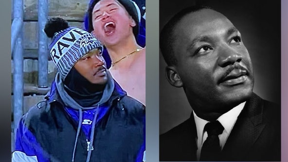 MLK Ravens game lookalike Wardell Roberts may be team’s good luck charm