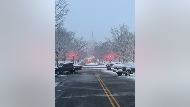 DC snowfall: What Friday snow is looking like around the DC area