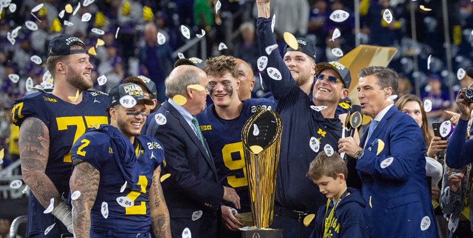 Michigan completes 3-year climb defeating Washington for national title