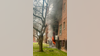 DC apartment fire leaves 1 in critical condition