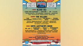 Oceans Calling Festival 2024 lineup includes Blink-182, The Killers, Dave Matthews Band, Boyz II Men, and more