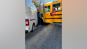 Bus driver at fault for morning collision, 38 students on board during crash: police