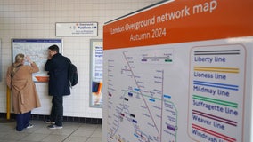 London’s iconic Tube map getting an update with new names, colors