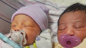 Sisters deliver babies on same day at same Maryland hospital