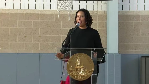 DC Mayor Muriel Bowser attends Valentine’s Day event after 3 police officers shot serving warrant