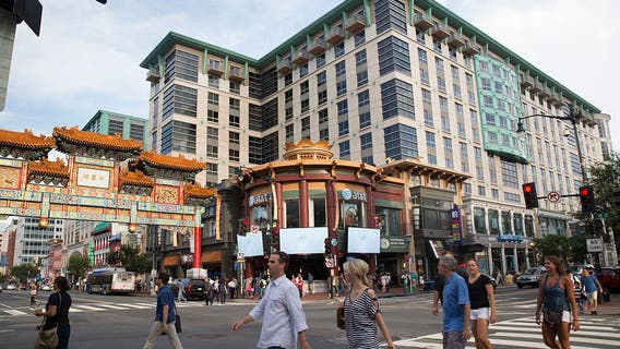 Mayor Bowser unveils $400M plan to revitalize Downtown DC - with or without Capitals, Wizards