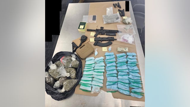 Manassas drug bust: 4 arrested with 66,000 fentanyl pills, cocaine, jewelry, guns in multi-agency operation