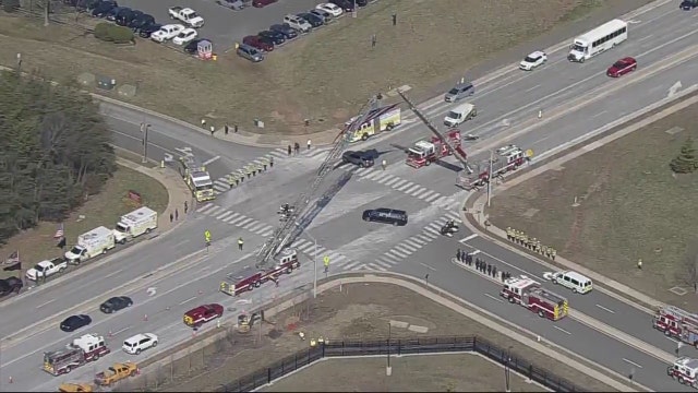 Procession honors fallen Virginia volunteer firefighter; funeral plans set