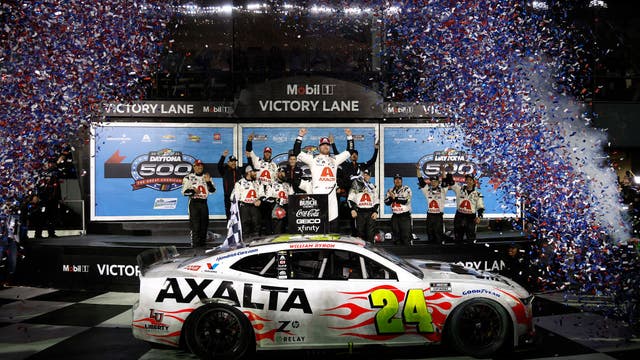 Byron wins Daytona 500, giving Hendrick Motorsports 1st win since 2014