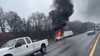 I-95 vehicle fire causes severe traffic in Prince George's County