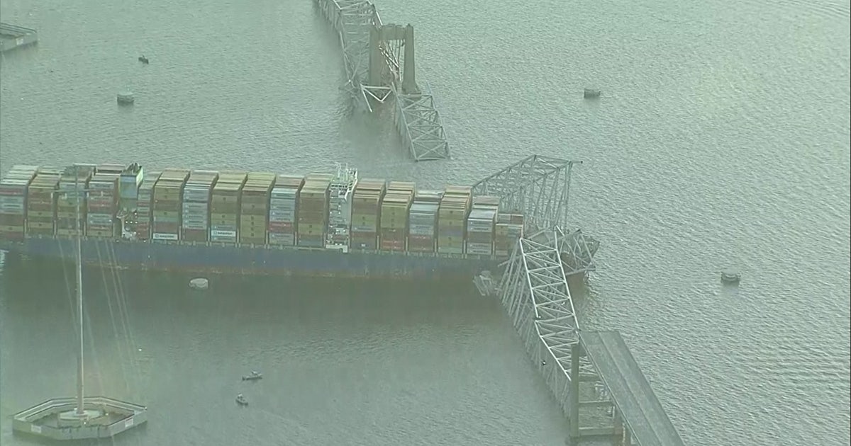 Key Bridge View Demolition of remaining Francis Scott Key Bridge sections to begin ...