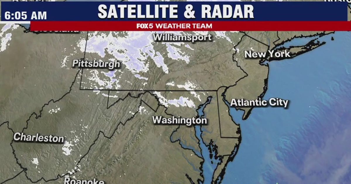 Parts of DC region see light snow flurries Tuesday hours ahead of ...