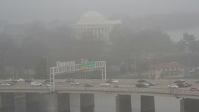 Dense fog, rain for much of DC region Wednesday