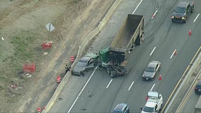 Tractor-trailer accident in McLean causes major delays into Montgomery County