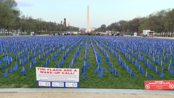 Chadwick Boseman’s wife marks Colorectal Cancer Awareness Month in DC, calling for action