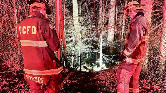 Brush fires break out across parts of DC, Maryland, and Virginia