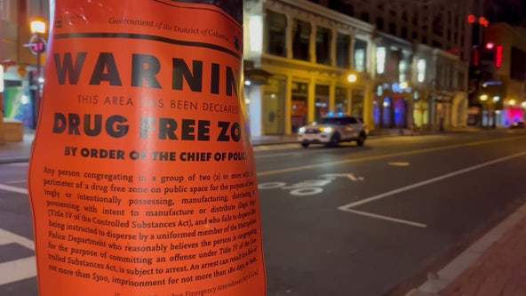 DC police to enforce new Drug Free Zones in northeast, northwest