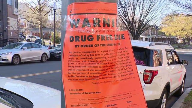 DC’s second round of drug free zones ends in 3 arrests