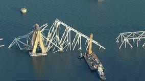 Temporary channel opened for vessels clearing Baltimore Key Bridge wreckage