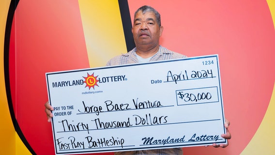 Prince George’s County man wins $30,000, nearly trashed ticket