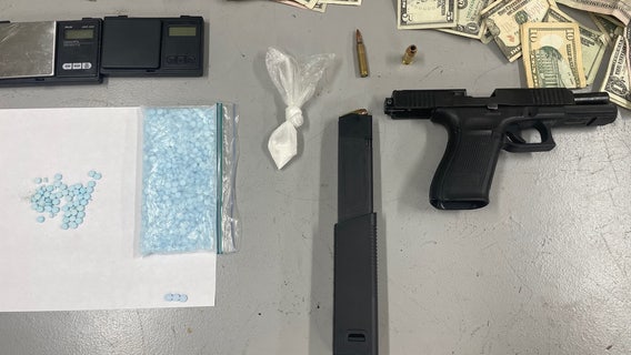 Maryland man found with suspected fentanyl pills, ammunition round, scale, and marijuana: police
