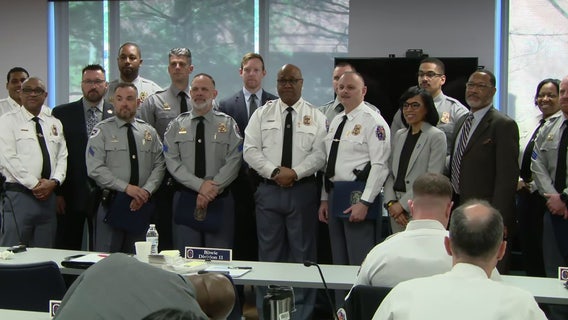 Divers who helped recover bodies after Key Bridge collapse honored