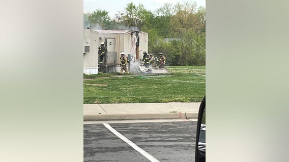 Electrical fire extinguished at elementary school trailer in Prince William County