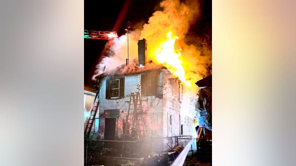 VIDEO: Overnight fire destroys home in Northeast DC