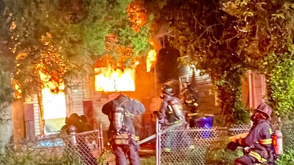VIDEO: Overnight fire destroys home in Northeast DC