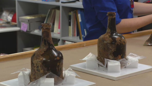'Extraordinary find': Archeologists begin studying bottles of 18th-century cherries discovered at Mt. Vernon