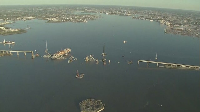Baltimore Key Bridge Collapse: Salvage crews work to clear debris; recovery operations continue