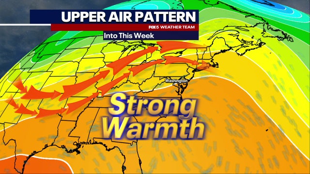 DC forecast: Monday temperatures could reach 90-degrees