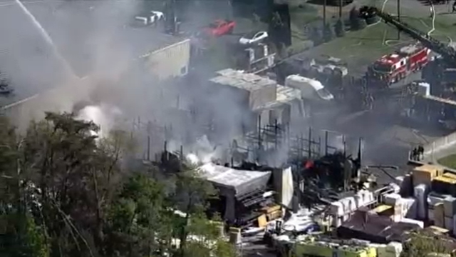 Dulles Airport operating normally after smoke visible in air nearby