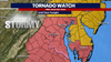 Tornado warnings, watch issued across DC, Maryland & Virginia