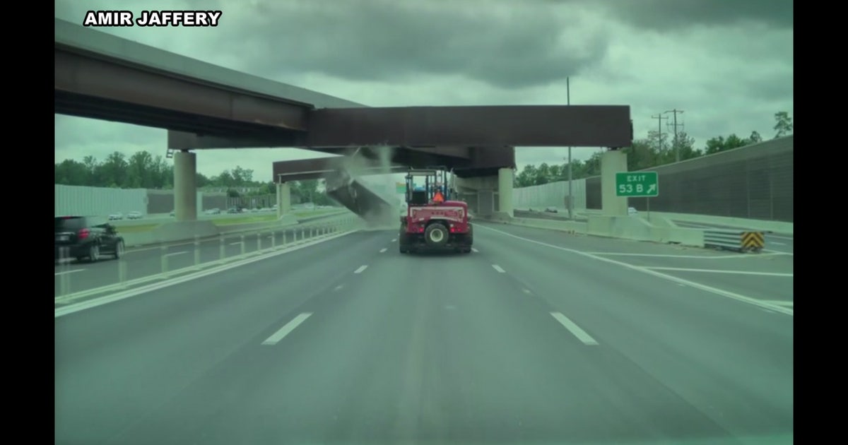 Dump truck hits overpass beam along I-66 in Virginia | FOX 5 DC