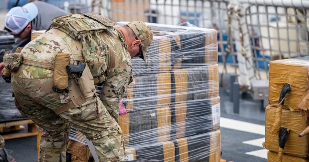 Cocaine worth $468M seized by Coast Guard in massive drug bust | FOX 5 DC