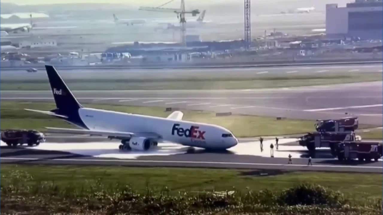 FedEx Airlines, Boeing-made plane forced to land in Istanbul