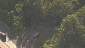 Car pulled from muddy water after crash in Cheverly