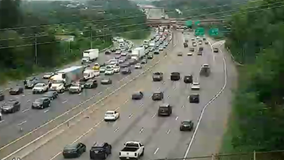 Delays on I-95 after multi-vehicle crash in Prince George's County