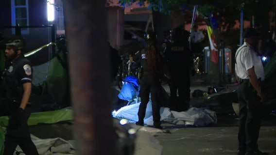 33 arrested as police clear pro-Palestine encampment at George Washington University