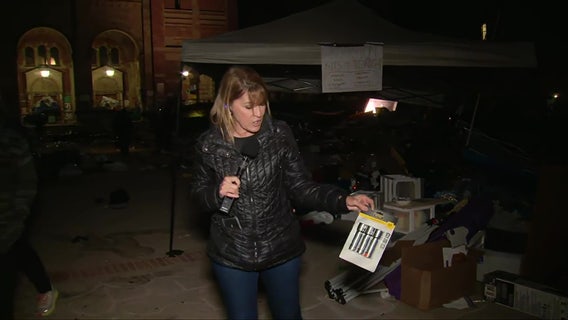 UCLA campus protest: What was found inside the pro-Palestinian encampment after police cleared it