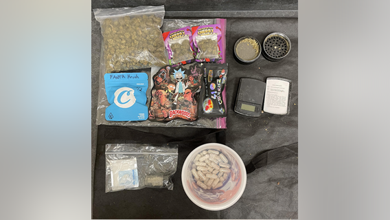 Police seize suspected cannabis, heroin, and fentanyl after vehicle collision in Maryland