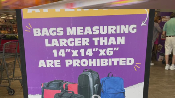 Giant Food issuing new bag size restrictions for shoppers in DC