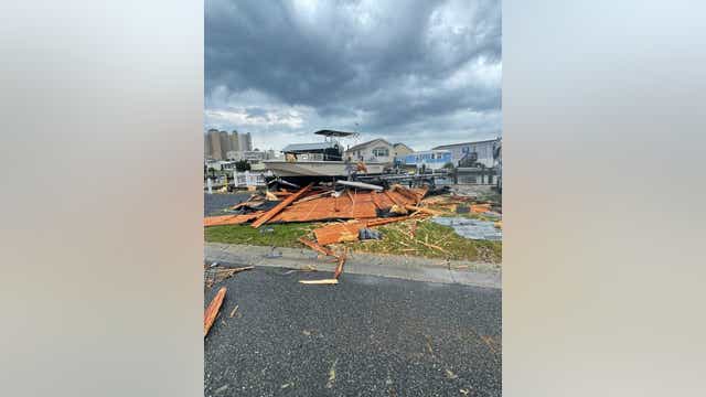 Strong winds, thunderstorms damage buildings in Ocean City