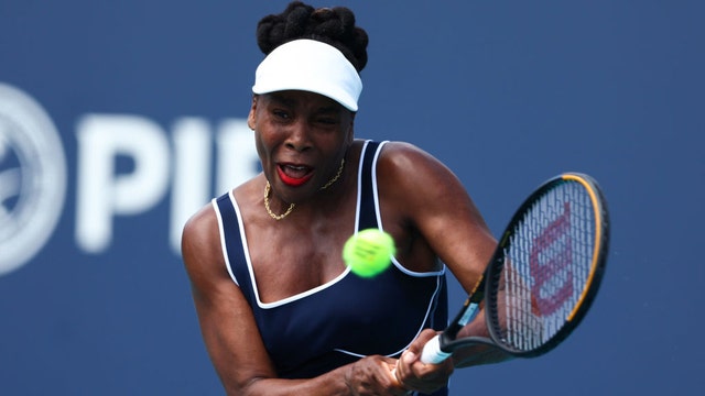 Venus Williams hits tournament for first time in over a year at Mubadala Citi DC Open