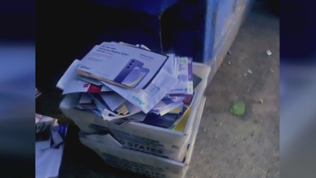 Postal worker accused of dumping mail in DC neighborhood